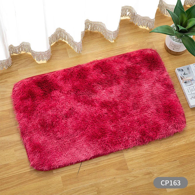 [Siêu mềm] Thảm chùi chân lông loang, thảm chân phòng khách trang trí mềm mịn KT 40x60cm