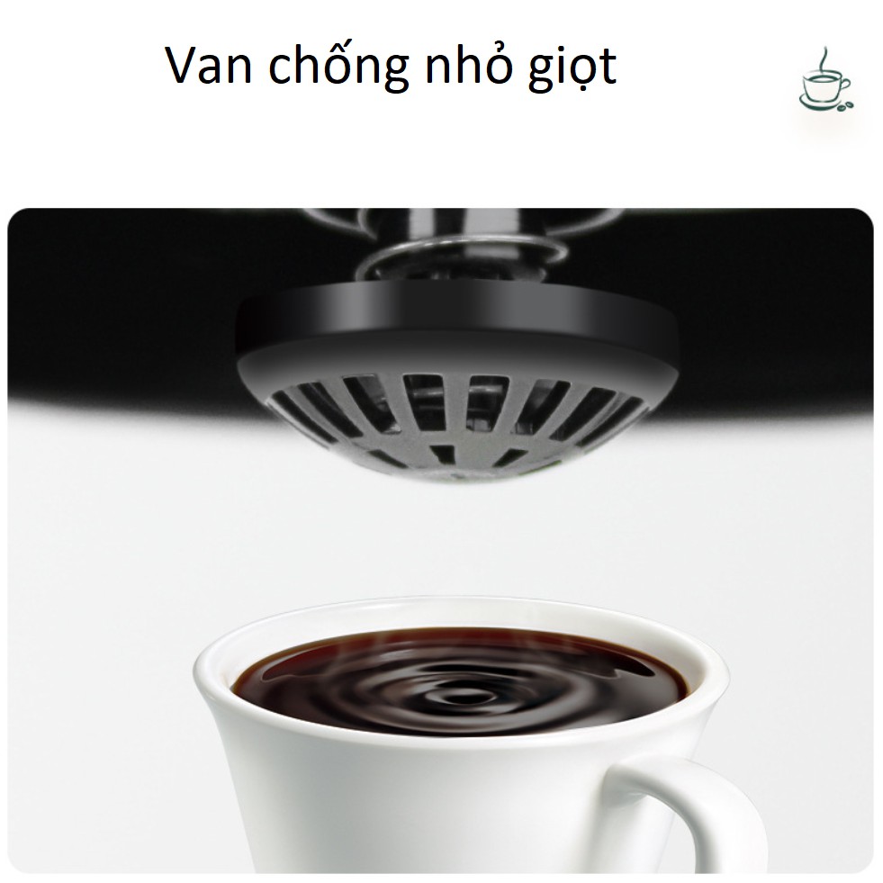 Máy Pha Cà Phê Gia Đình, Máy Pha Trà HOMEZEST Tự Động Giữ Nhiệt Dung Tích 0.6L