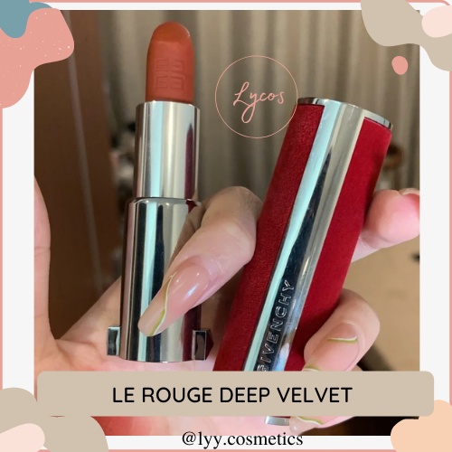 SON THỎI GIVENCHY LE ROUGE DEEP VELVET 35,37,19