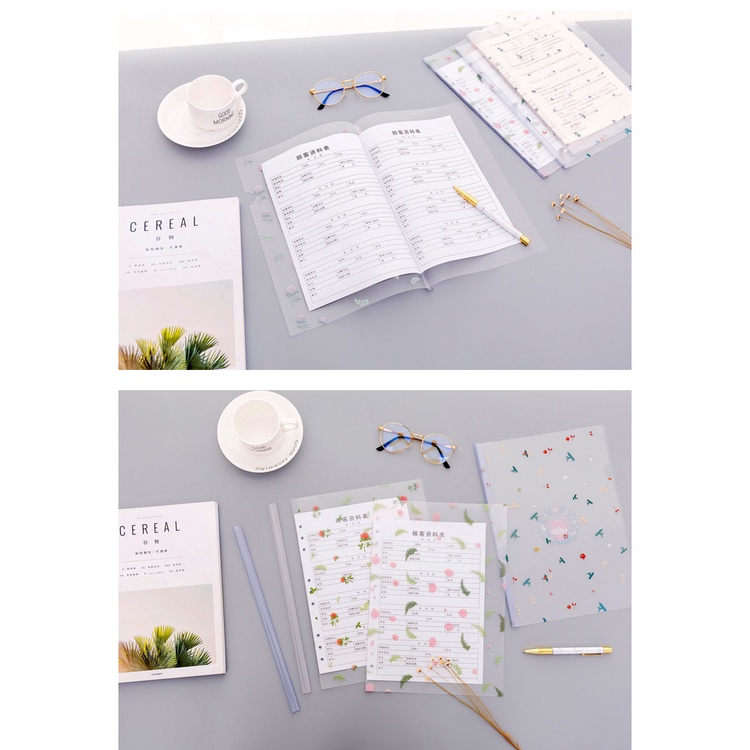 Set 5 Túi Đựng Tài Liệu Khổ A4 Trong Suốt Đa Năng