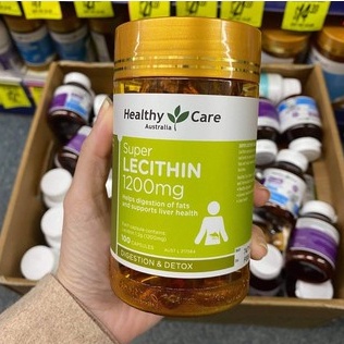 Mầm Đậu Nành Healthy Care Super Lecithin 1200mg 100 Viên