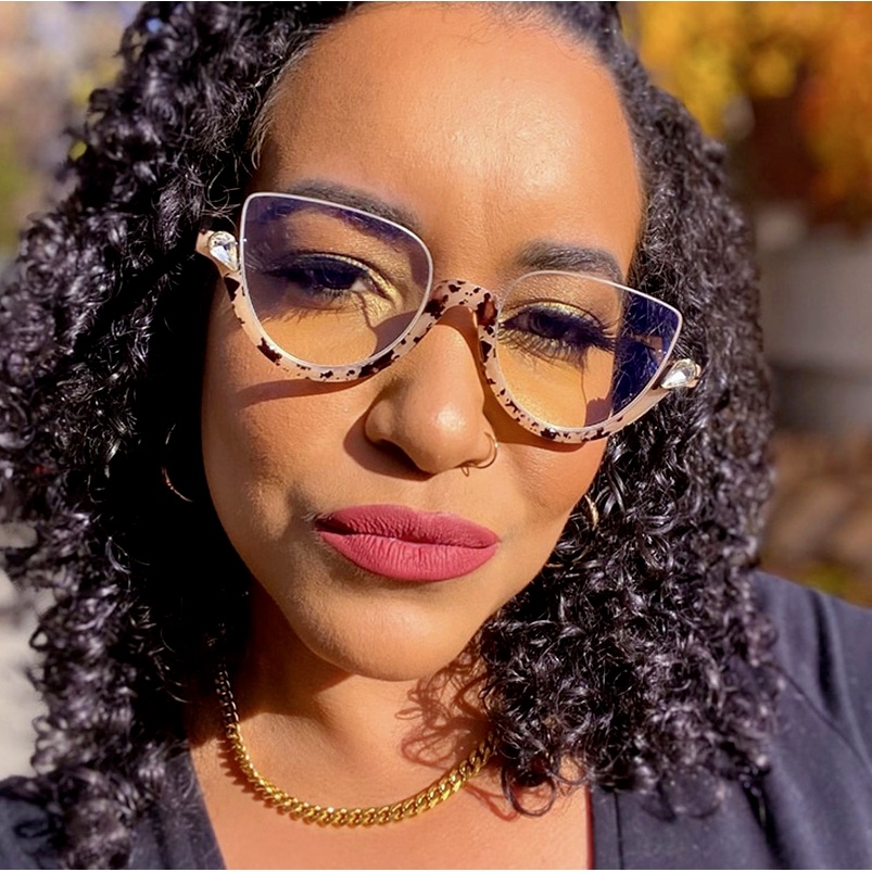 (KIQI-FASHION) COD Mắt Kính Chống Ánh Sáng Xanh Phong Cách Retro Thời Trang Cho Nam Nữ