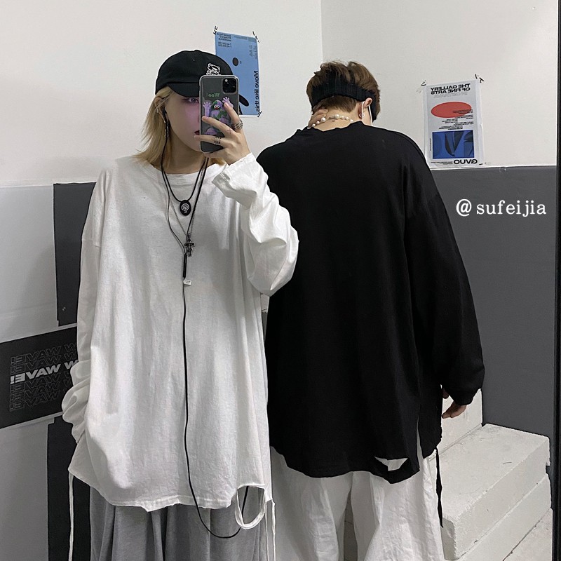 Áo thun nam nữ tay lỡ freesize - phông form rộng dáng Unisex