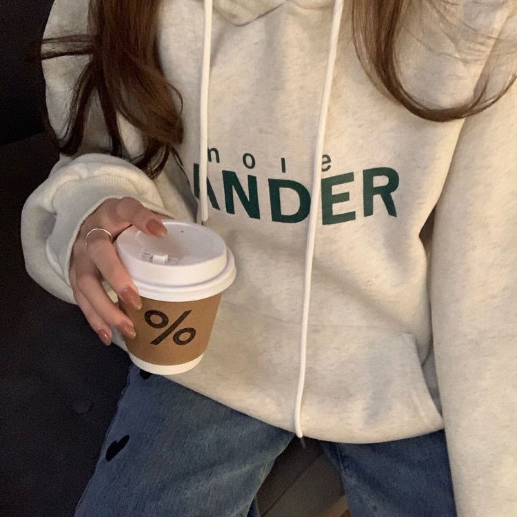 NRVP Áo Hoodie Dáng Rộng Thời Trang Hàn Quốc 2022 Dành Cho Nữ