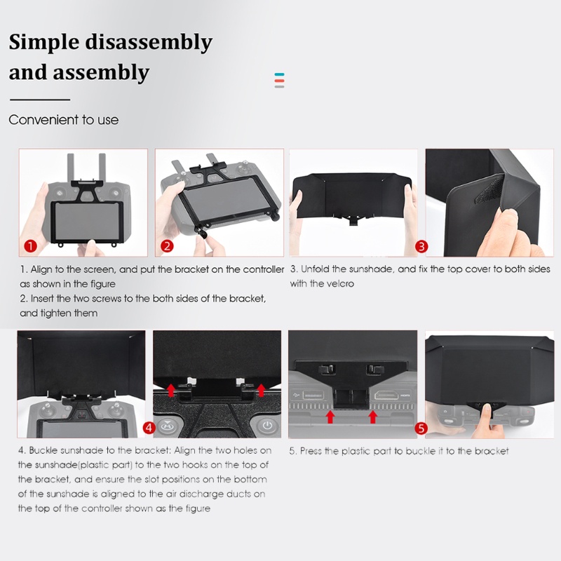 Giá Đỡ Điều Khiển Từ Xa Chống Nắng Cho Mavic Air 2 / DJI-Air 2S / DJI-Mini 2