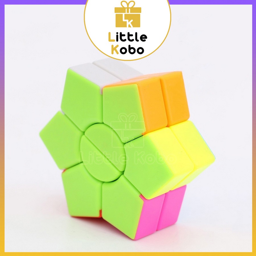 Rubik Biến Thể 2-Layer Super Square-1 Star Stickerless Rubic Đồ Chơi Trí Tuệ