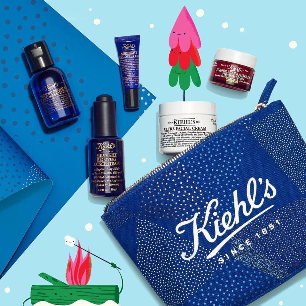 Kiehl’s Midnight Recovery Concentrate - Tinh Chất Phục Hồi Da [30ml/50ml]