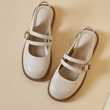 Giày xinh- sandal marry hở gót đế bằng có quai hậu LAMLAM3456 hottend - dép xinh