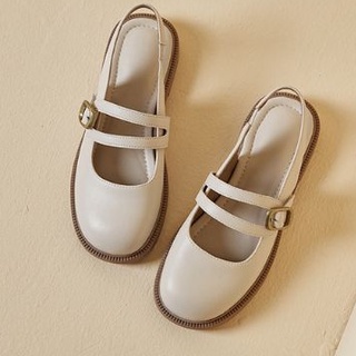 Giày xinh- sandal marry hở gót đế bằng có quai hậu LAMLAM3456 hottend - dép xinh