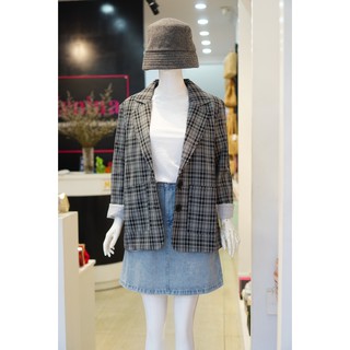 Blazer Caro Túi Đắp 040