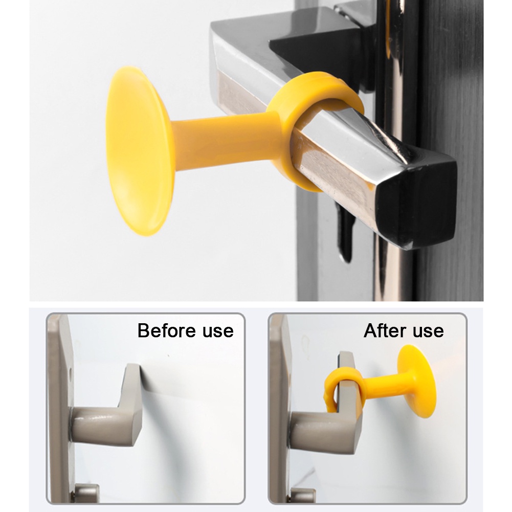 Dụng Cụ Bảo Vệ Tay Nắm Cửa Chống Va Đập Vào Tường