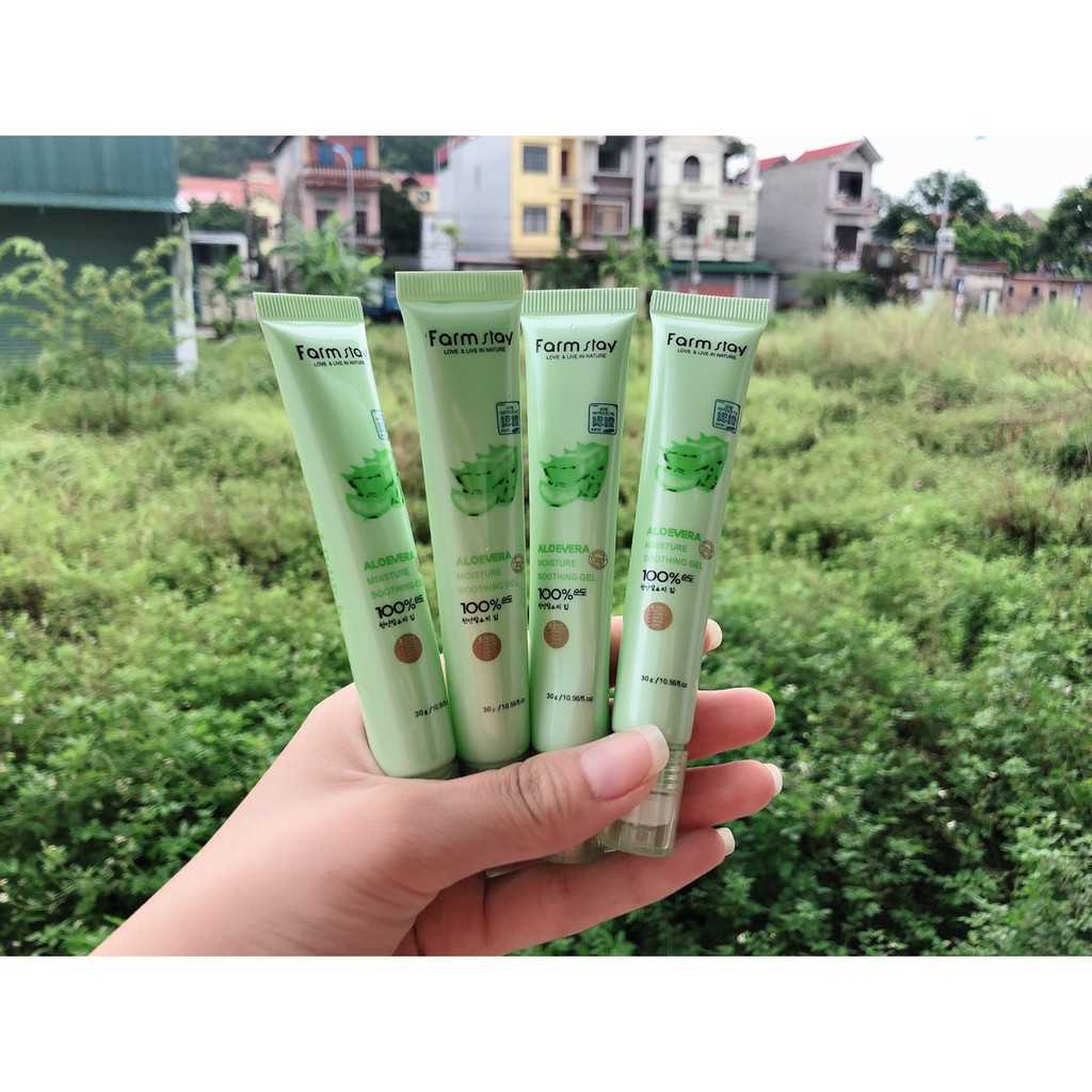 Lăn mắt lô hội,Tuýp gel lô hội lăn giảm thâm quầng mắt nha đam Aloe Vera100 % | BigBuy360 - bigbuy360.vn