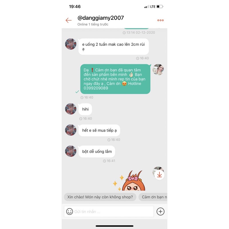 Free ship -Viên ngũ cốc tăng chiều cao TUMI tặng lixi | BigBuy360 - bigbuy360.vn