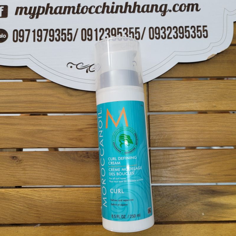 Kem Định Hình Sóng Xoăn MOROC Curl Building Cream 75ml - 250ml