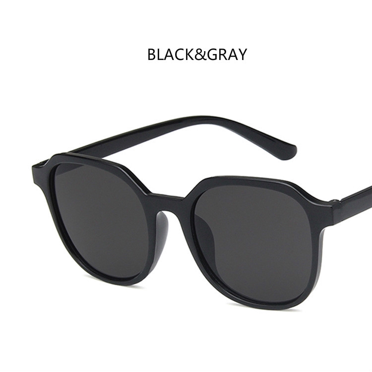 Kính râm màu đen phong cách Retro cá tính