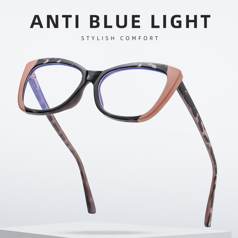 Kính Mát Gọng Kim Loại Chống Tia Bức Xạ Thời Trang