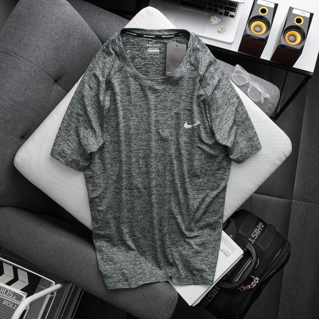 Áo thun nam thể thao bigsize vải đốm  6 màu - 80-140kg