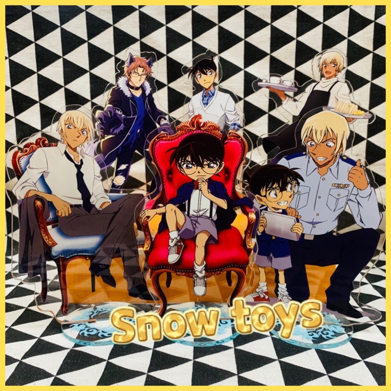 Standee thám tử lừng danh Conan Kudo Shinichi Haibara Ran Mori Hattori Siêu đạo chích Kaito Kid Yoshida mica acrylic