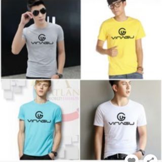 Áo thun nam in logo VINAGU hàn quốc siêu hót