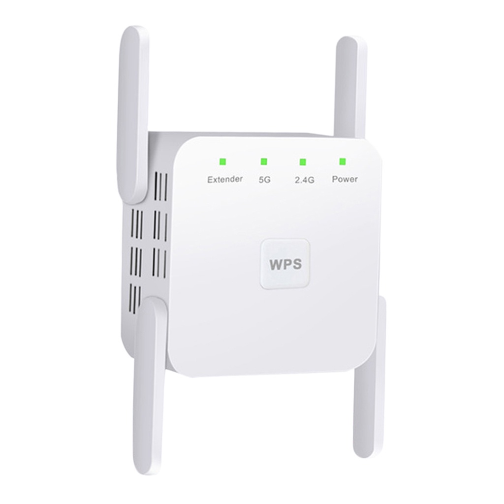 Bộ Lặp Sóng Wifi Không Dây 1200mbps 2.4g 5g 4 Ăng Ten Uk-Plug | BigBuy360 - bigbuy360.vn