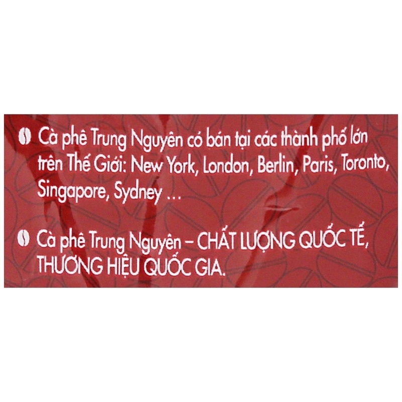 CÀ PHÊ TRUNG NGUYÊN CHỮ I 500g