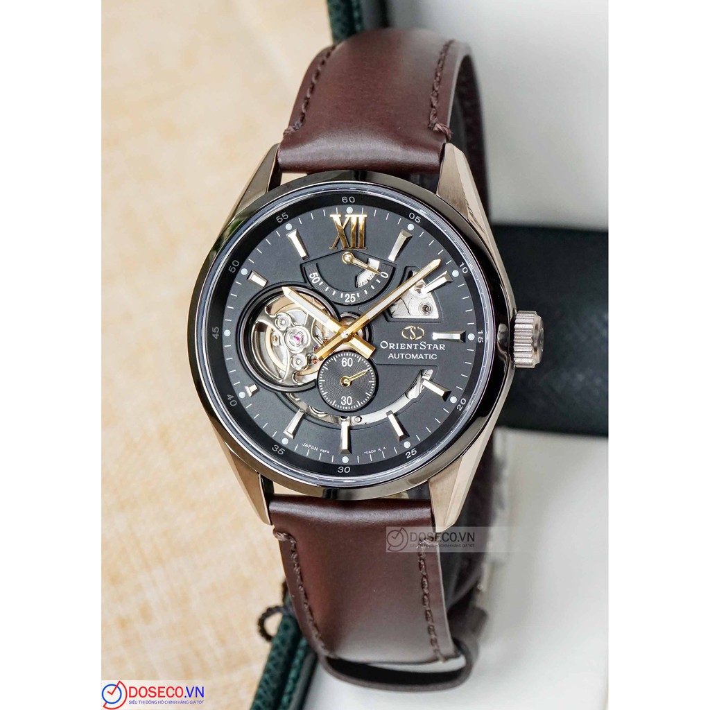 Đồng hồ nam Orient Star mặt hề RE-AV0115B00B