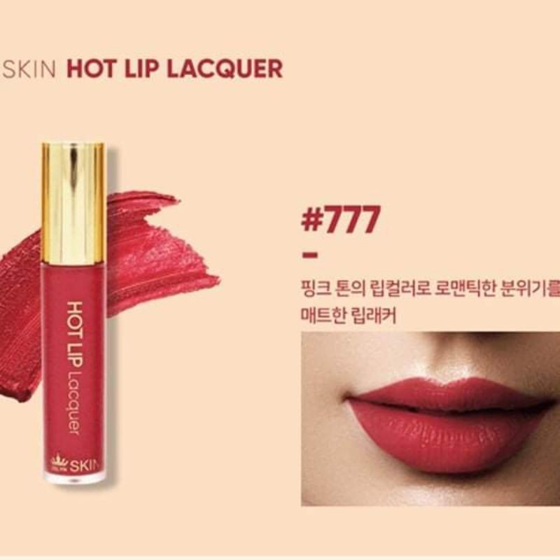 {XẢ HÀNG} Son kem lì Hot Lip Lacquer Zalyn Skin | BigBuy360 - bigbuy360.vn