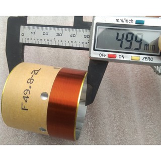 2 CÁI CÔN LOA BASS 49,8MM 2 LỚP HỒNG KỲ
