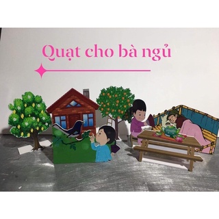 Quạt cho bà ngủ - Mô hình dạy thơ