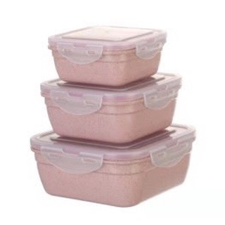 sét 5 hộp đựng đồ tủ lạnh có rổ cao cấp