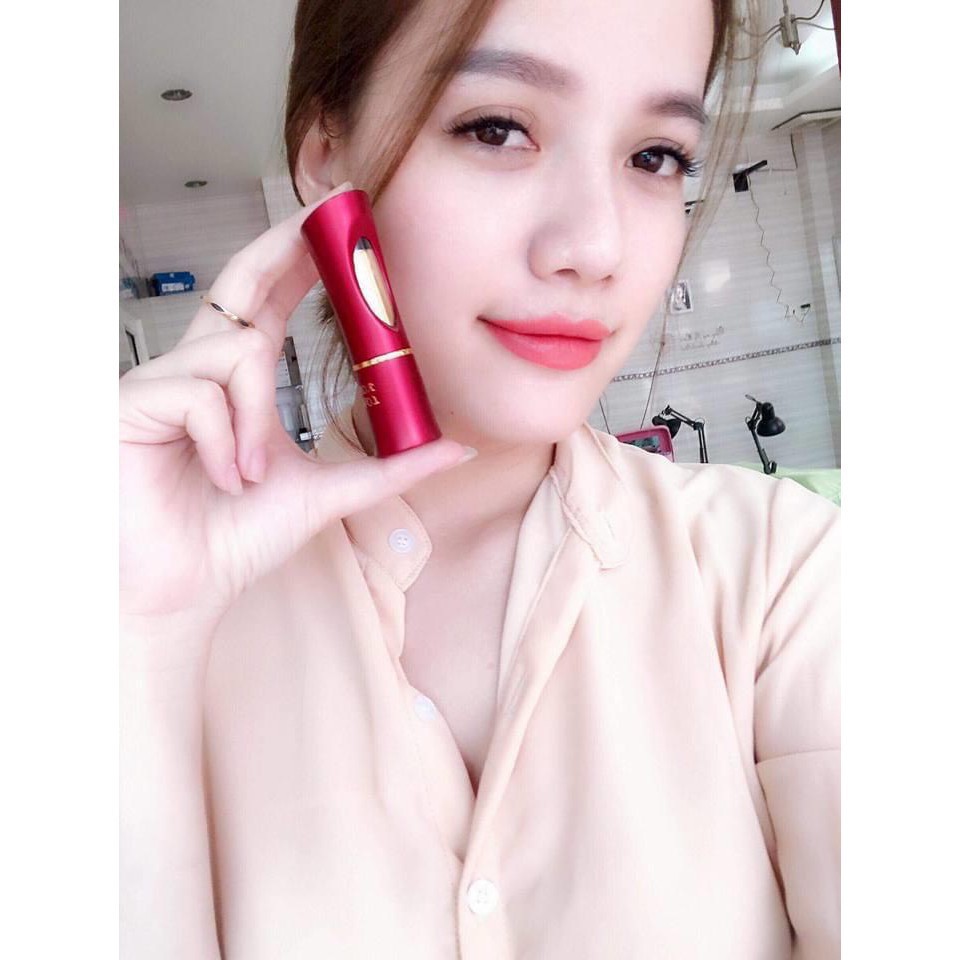 Son lì Rose Love Hàn Quốc 6 màu Cực Hot - dưỡng ẩm-bám màu siêu lâu từ 5-6 tiếng( Hàng Nhập khẩu )