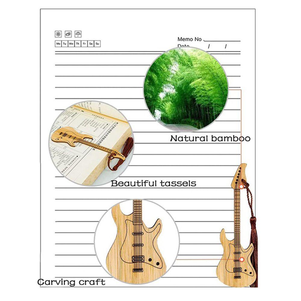 Thẻ Đánh Dấu Sách Bằng Tre Phối Tua Rua Phong Cách Trung Hoa Cổ Điển DIY