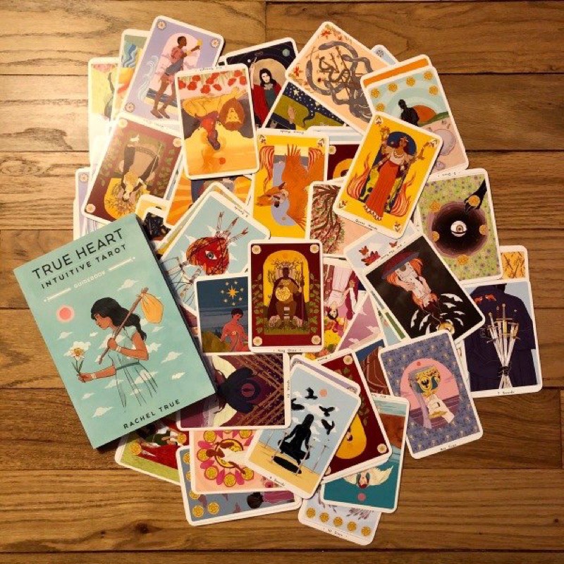 Bộ bài True Heart Intuitive Tarot - Mang nét đẹp mỹ học đa văn hoá - Order trực tiếp Amazon