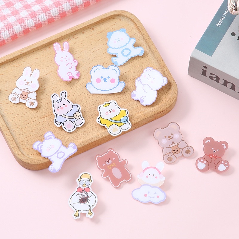 Sticker gắn balo ulzzang sinh viên, huy hiệu cài cặp học sinh, ghim cài phụ kiện túi mũ cute 2022