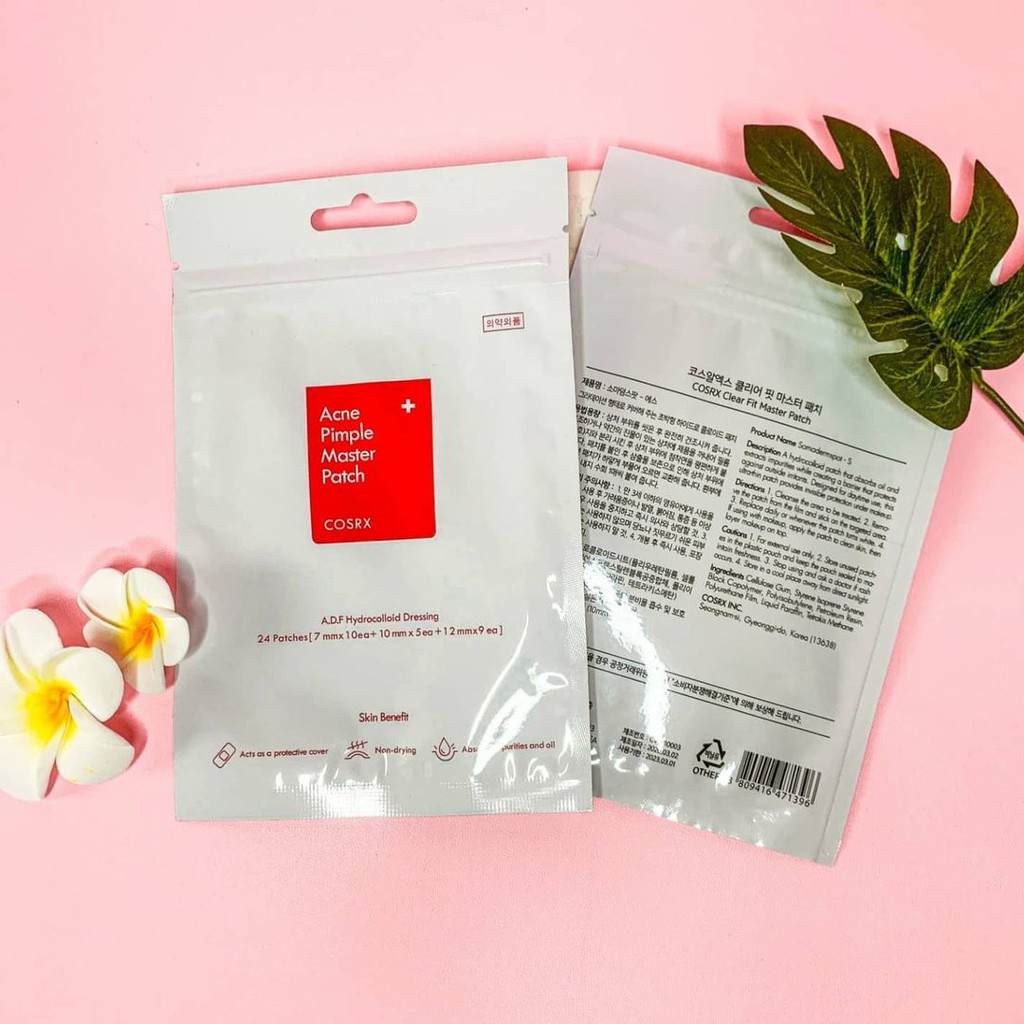 Miếng dán mụn COSRX Acne Pimple Master Patch & Cosrx Clear Fit Master Patch