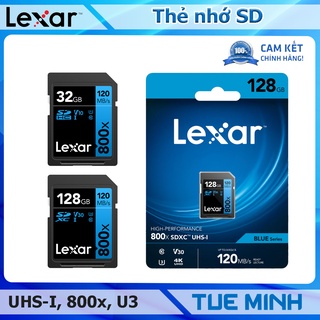 Thẻ nhớ Lexar High-Performance 800x SDHC/SDXC UHS-I