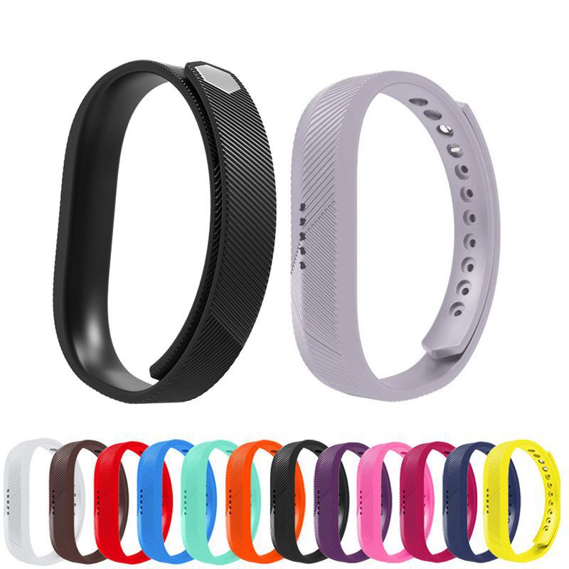 Dây đeo tay silicon thay thế cho đồng hồ thông minh Fitbit Flex 2