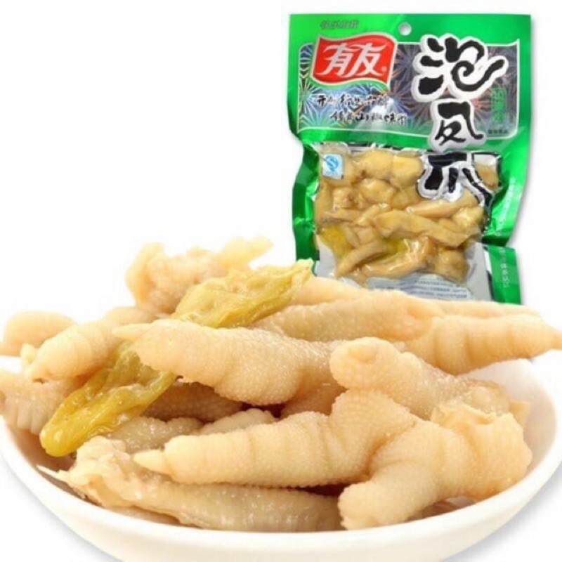 Chân gà muối ớt Yuyu 80g/210g
