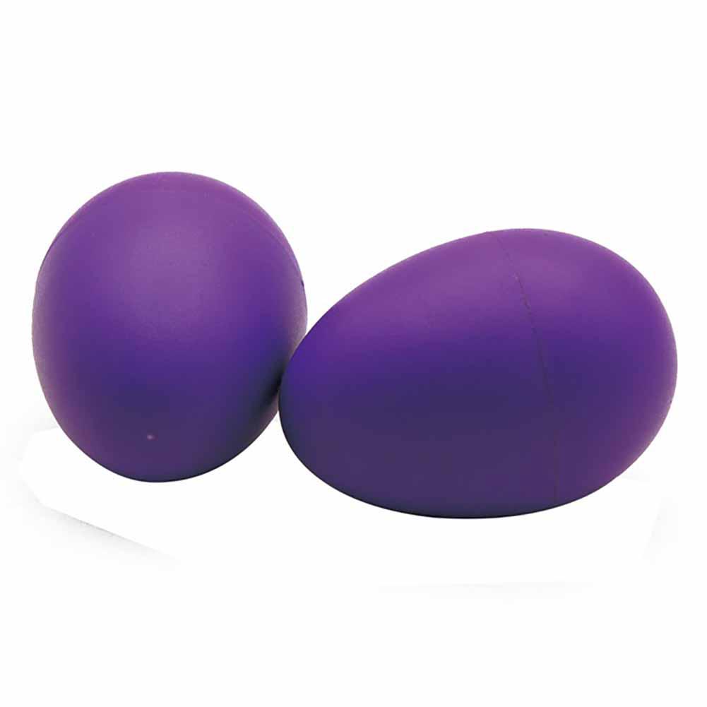 2pcs Colorful Plastic Sand Eggs Percussion Musical Instruments Early Education For Children kids