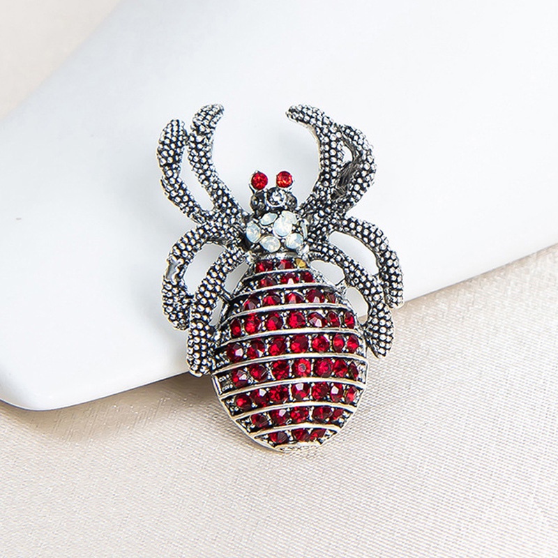 Thời Trang Ghim Cài Áo Hình Bọ Cánh Cứng Đính Đá Cá Tính