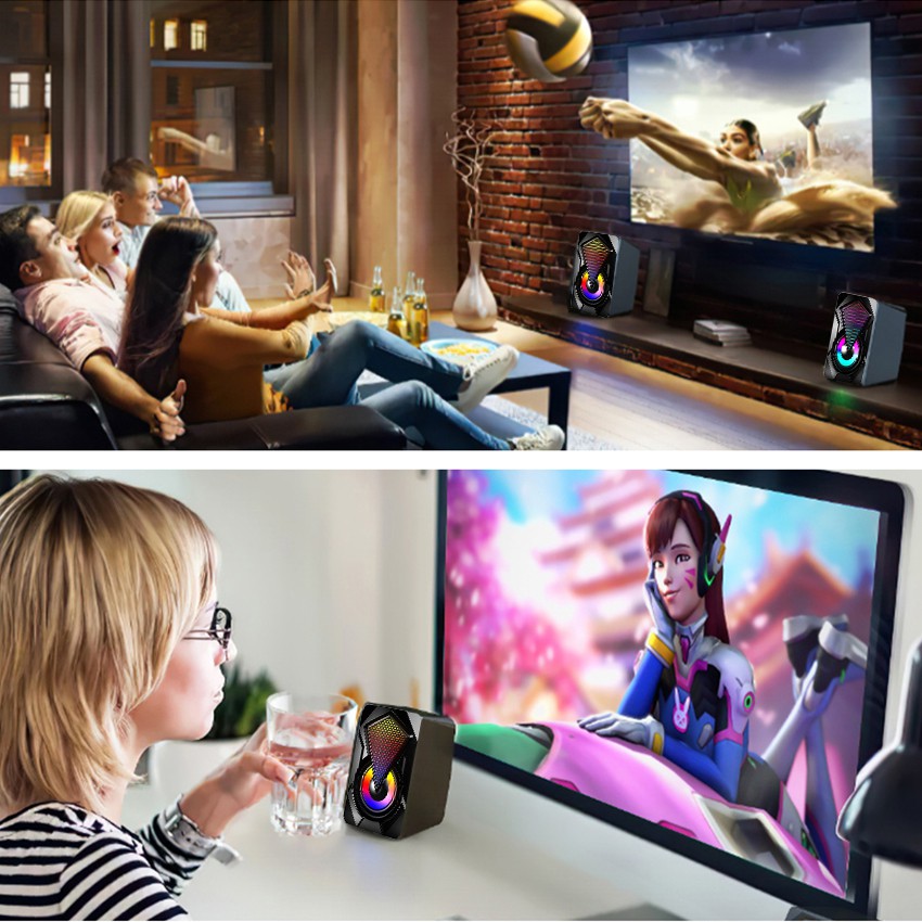 Loa Wiresto Chơi Game USB Dành Cho Máy Tính PC | BigBuy360 - bigbuy360.vn