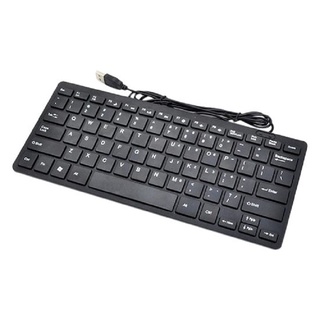 Bàn Phím Vi Tính Mini Có Dây (USB) K-1000 Màu ĐEN