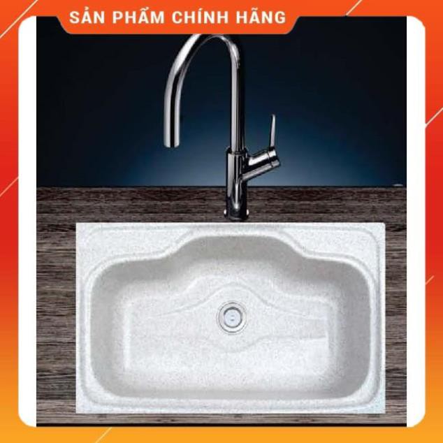 (FreeShip) chậu rửa chén đá nhân tạo 1 hộc 84x50cm