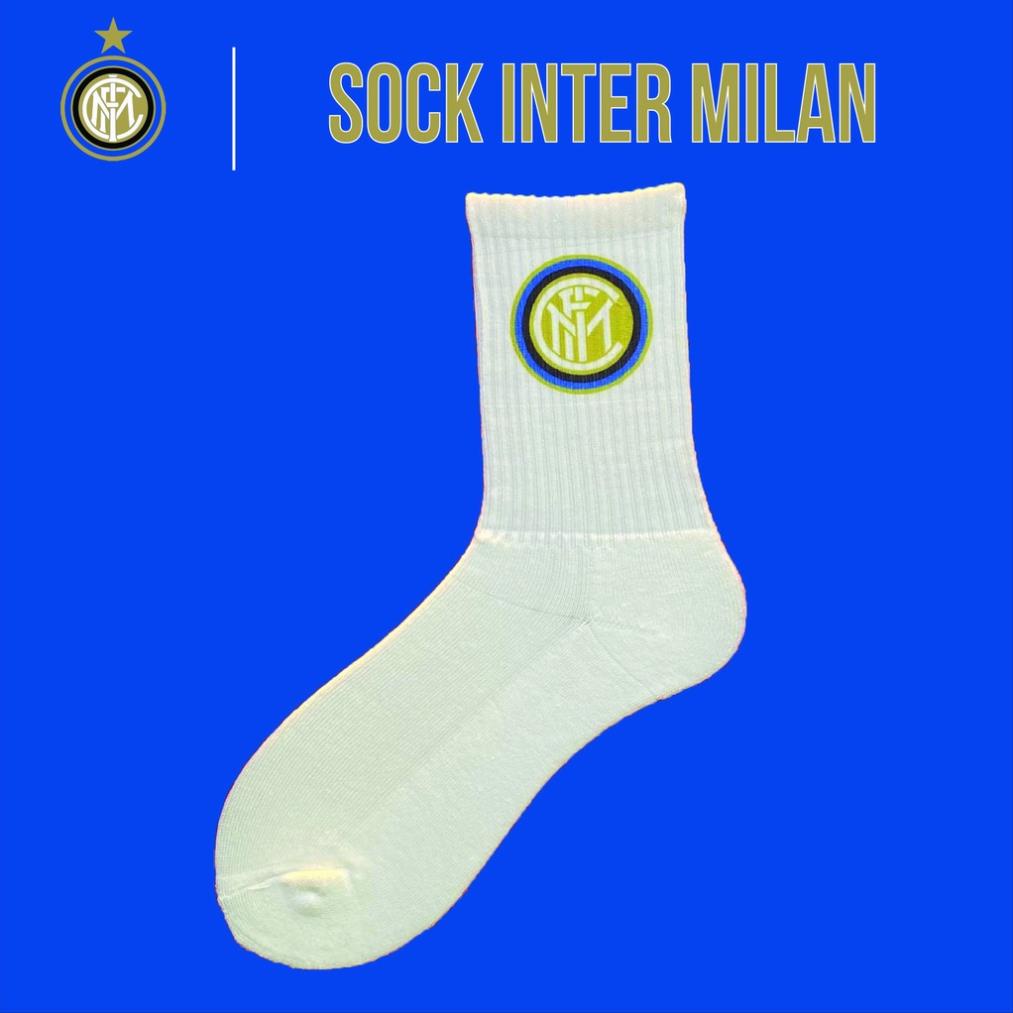 Tất vớ bóng đá CLB Inter Milan (Inter) hàng dệt kim,logo đẹp,sắc nét dành cho đá bóng,đá banh loại cao cấp, nhiều mẫu.