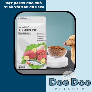 Hạt thức ăn cho chó trưởng thành JIALUN vị bò và rau củ