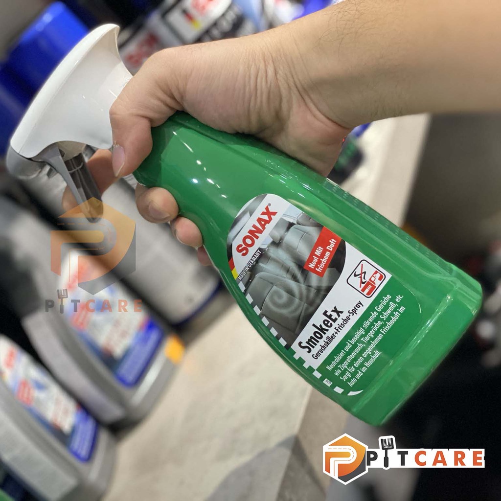 Xịt Khử Mùi Xe Hơi Sonax SmokeEx 292241 500ml Khử Mùi Nội Thất Có Hương Thơm Dễ Chịu
