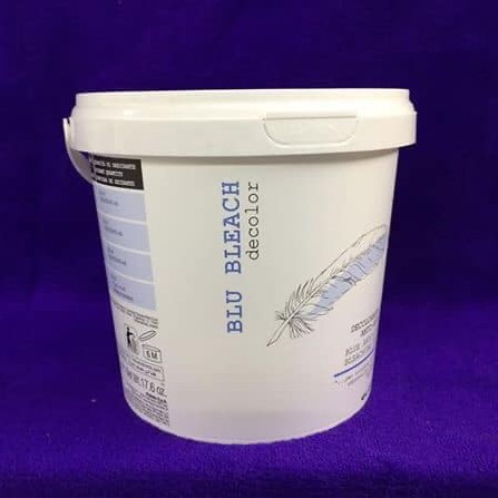 Bột tẩy xanh khử ánh sắc Elgon Blu Bleach Decolor 500g