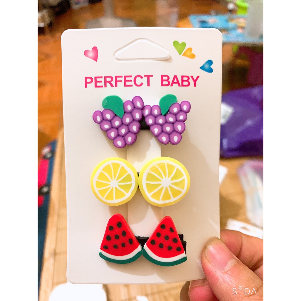 Set Kẹp Tóc ❤️FREESHIP❤️ Phụ Kiện Tóc Vho Bé Thời Trang Bé Gái - B&B SHOP KIDS