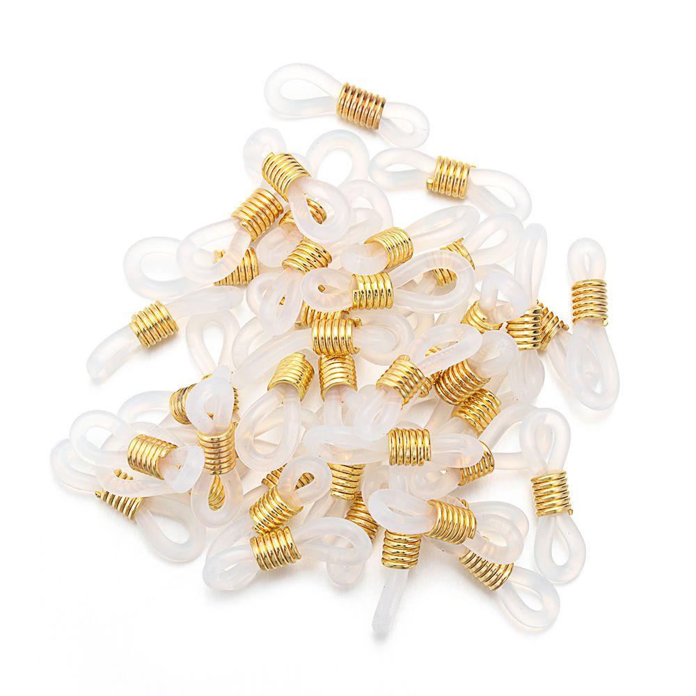 Set 50 Dây Đeo Mắt Kính Màu Trắng Chống Trượt Có Thể Điều Chỉnh