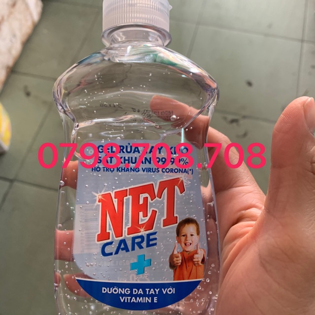 Gel rửa tay khô Net 250ml